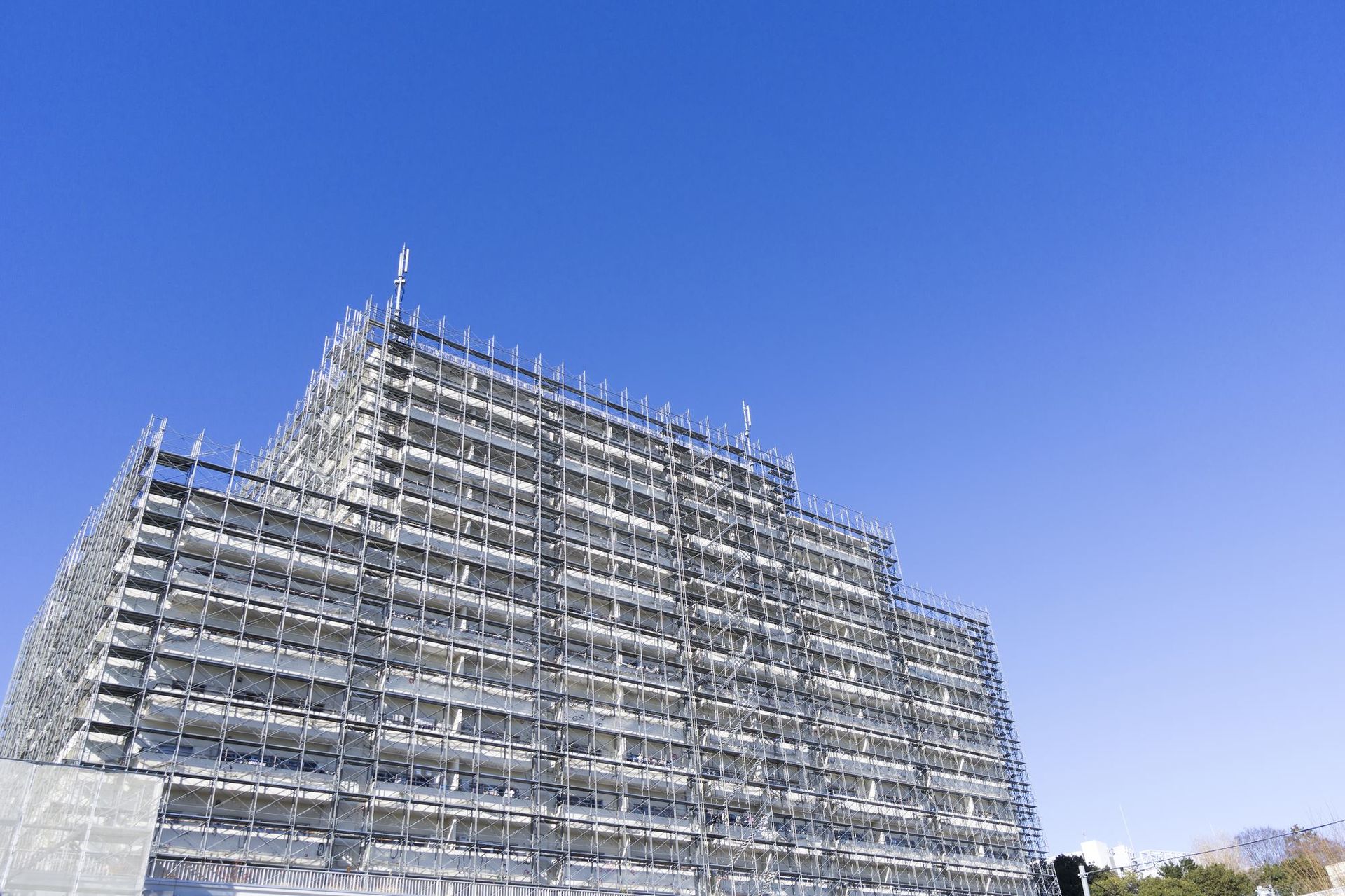 s-青空、建物
